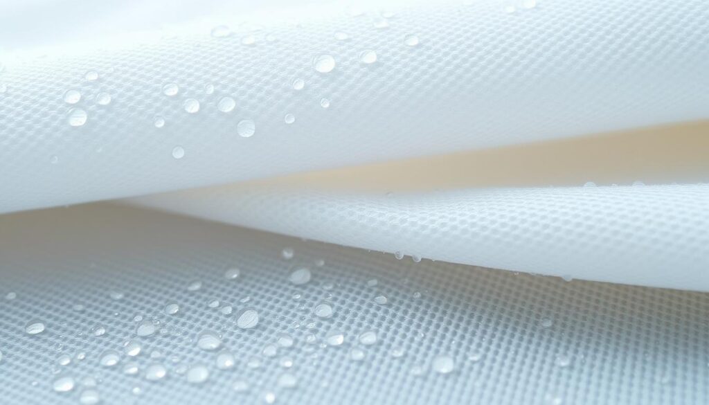 does non woven fabric absorb moisture