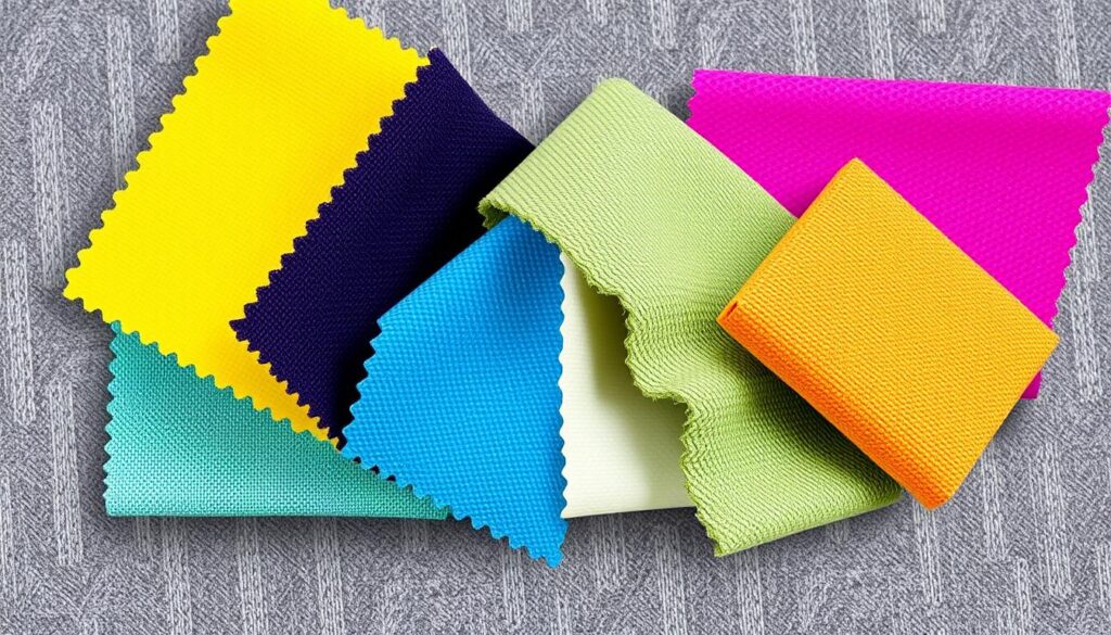 types of non woven fabrics