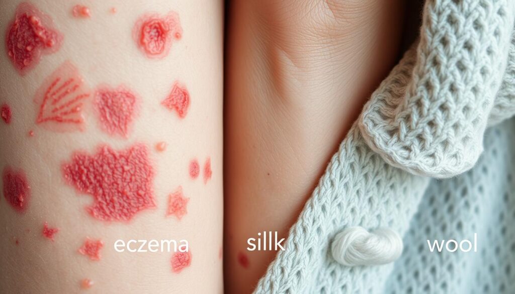 skin conditions affecting texture sensitivity