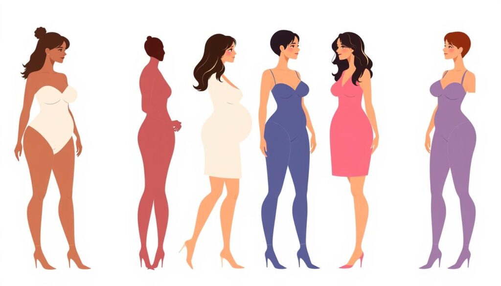 Women's body types