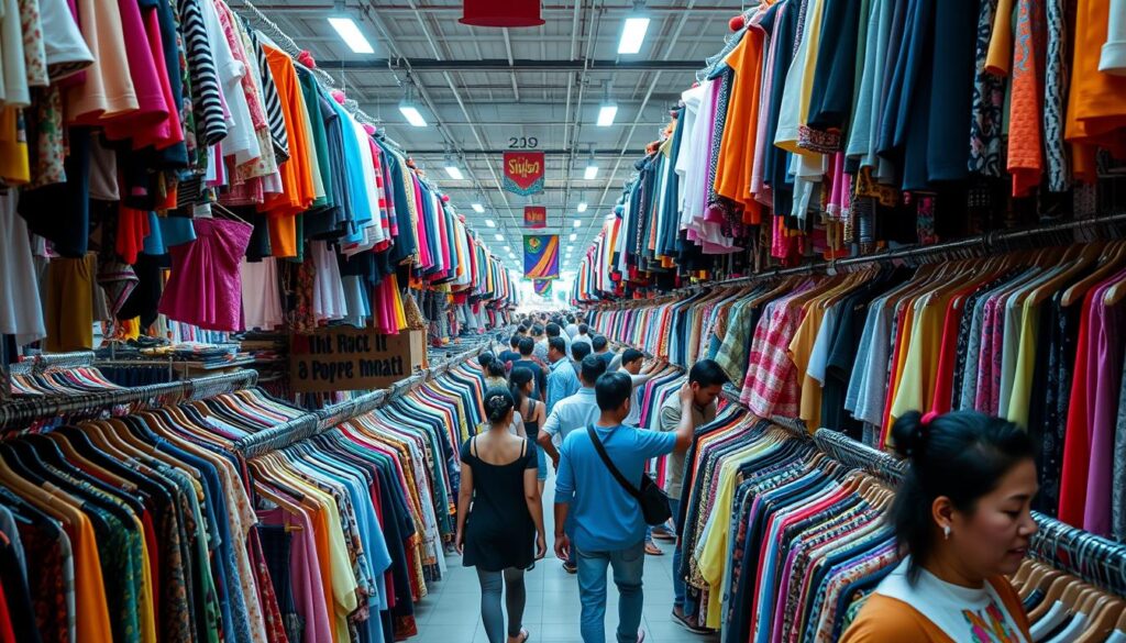 wholesale clothing market