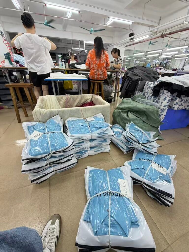 Cost to manufacture clothing in China factory production