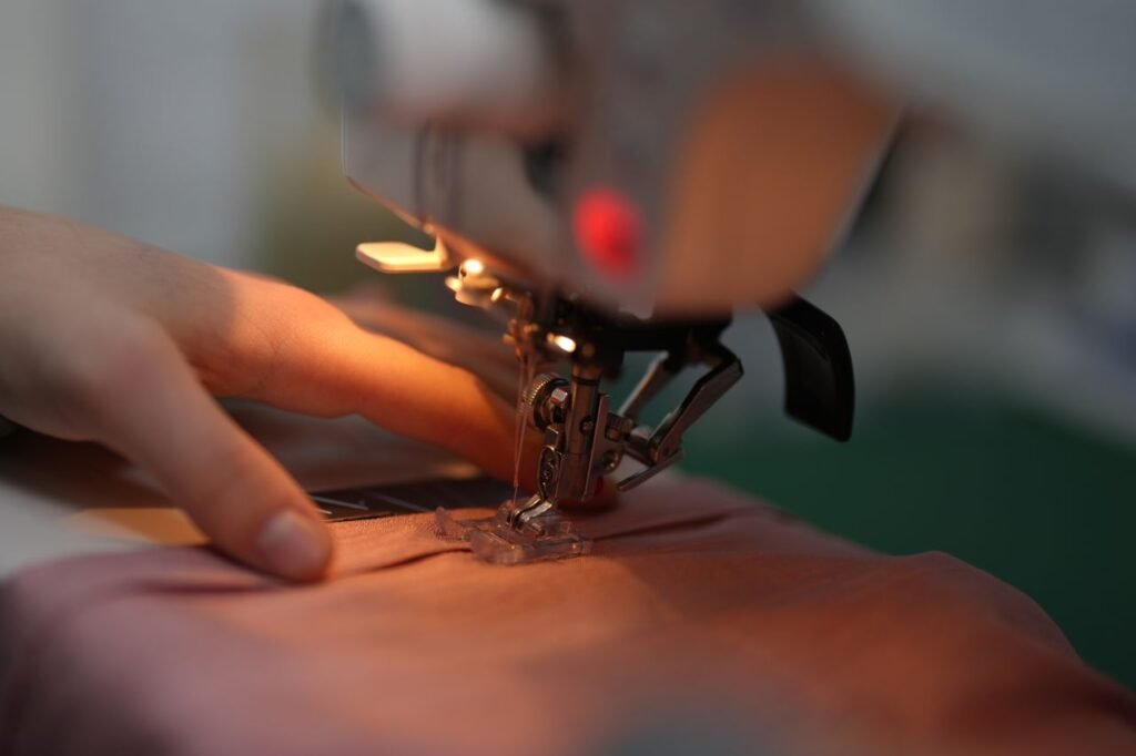 Custom clothing manufacturer in China factory production line