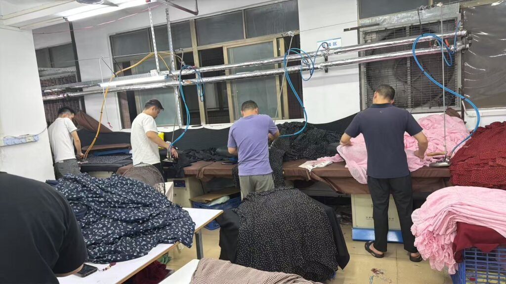 OEM clothing manufacturer working with fashion brands