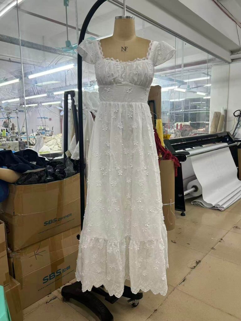 Garment manufacturing factory in China